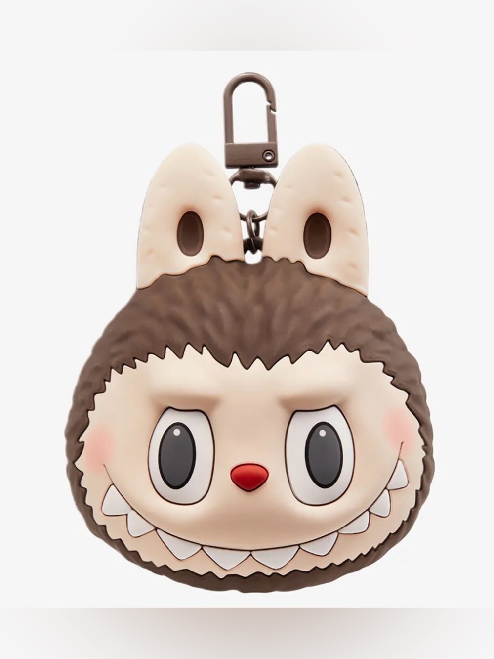 Pop Mart LABUBU Originals-Brown Silicone Earphone Bag